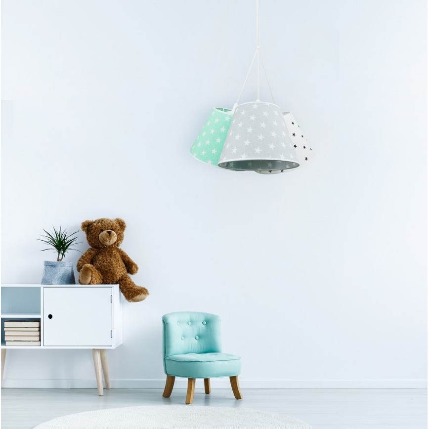 Brilagi - Полилей на верижка CARPI 3xE27/60W/230V