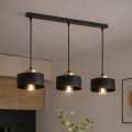 Brilagi - Полилей на кабел 3xE27/60W/230V черен/златист