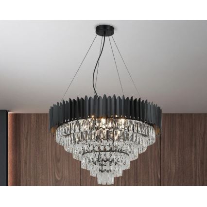 Brilagi - Полилей на кабел CARLOS 11xE14/40W/230V Ø 80 cm