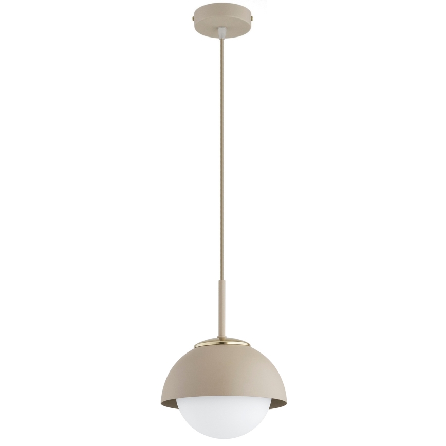 Brilagi - Полилей на кабел COSMO 1xE27/60W/230V Ø 18 cm бежово/златно