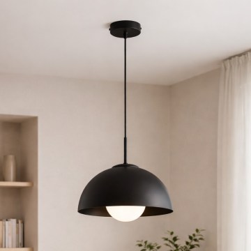 BRILAGI - Полилей на кабел COSMO 1xE27/60W/230V Ø 30 cm черен