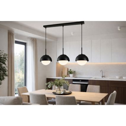 BRILAGI - Полилей на кабел COSMO 3xE27/60W/230V черен