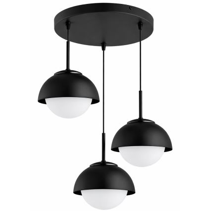 BRILAGI - Полилей на кабел COSMO 3xE27/60W/230V черен