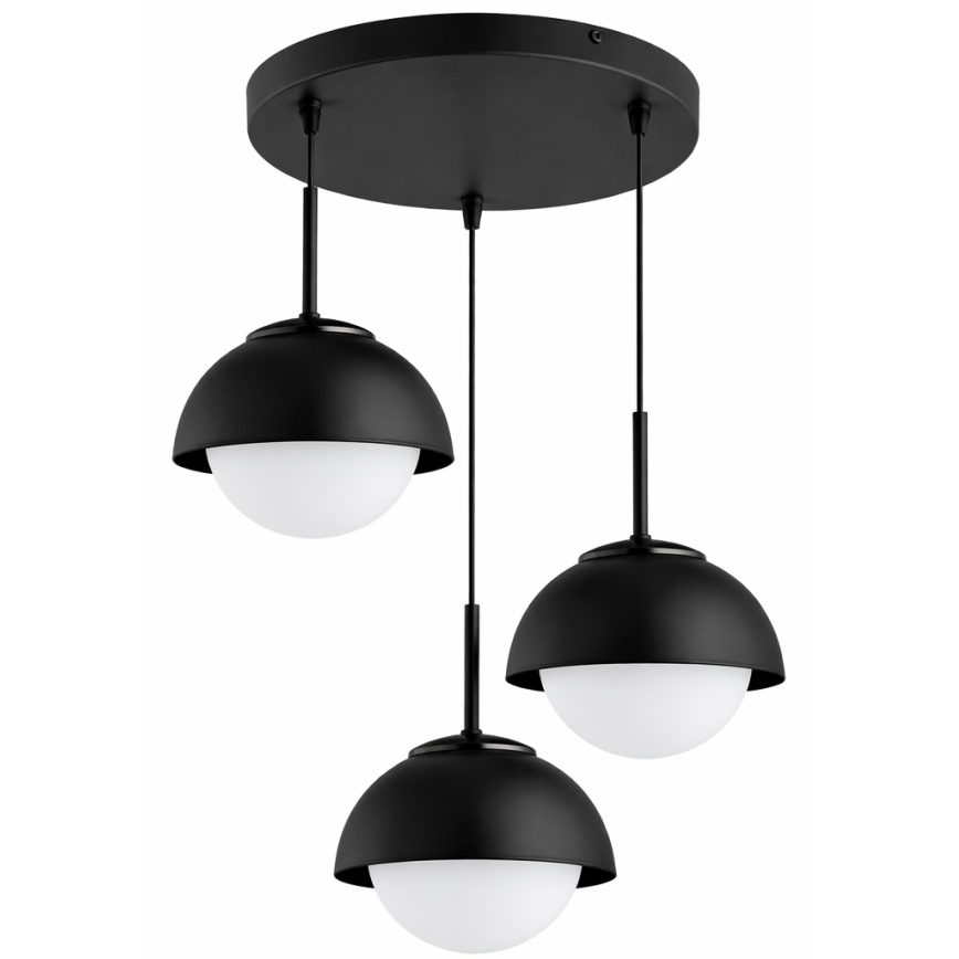 BRILAGI - Полилей на кабел COSMO 3xE27/60W/230V черен