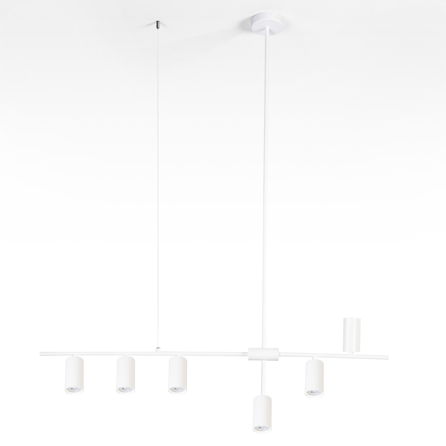 Brilagi - Полилей на кабел CRANE 6xGU10/30W/230V бял