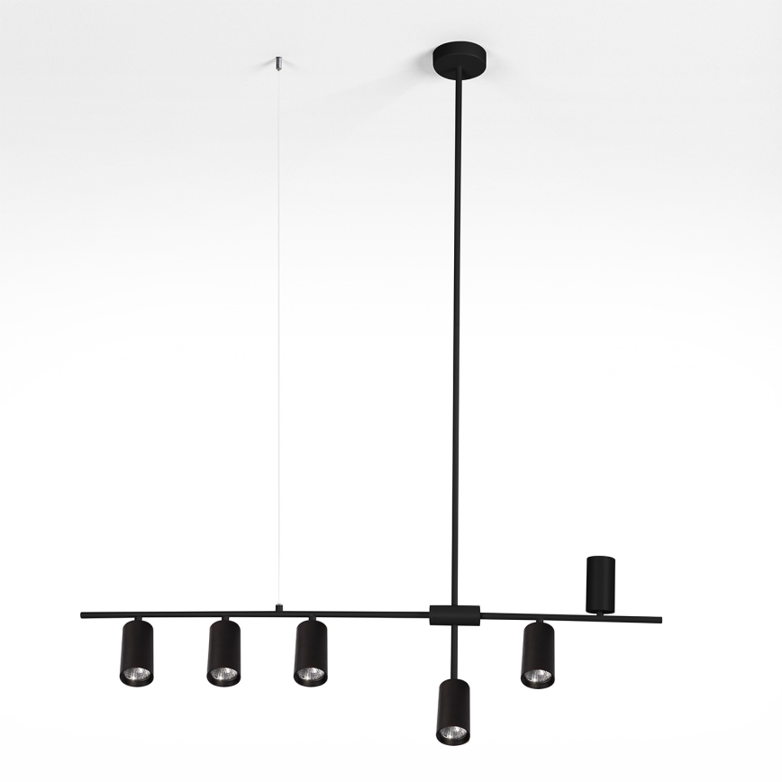 Brilagi - Полилей на кабел CRANE 6xGU10/30W/230V черен