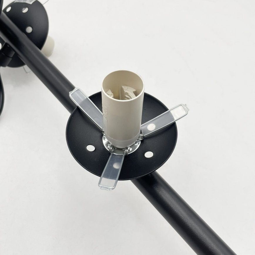 Brilagi - Полилей на кабел MALONY 6xE14/20W/230V черен