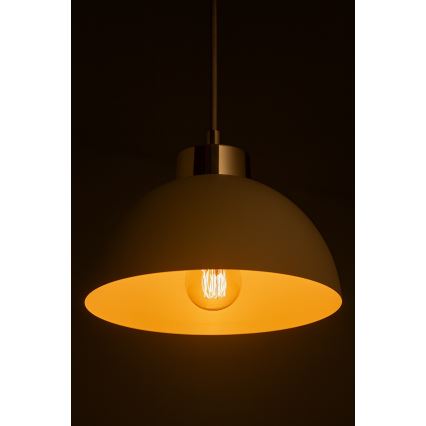 Brilagi - Полилей на кабел MOON 1xE27/60W/230V Ø 18 см бежов/златист