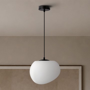 BRILAGI - Полилей на кабел PEBBLES 1xE27/40W/230V Ø 25 см черен