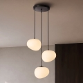 BRILAGI - Полилей на кабел PEBBLES 3xE27/40W/230V Ø 42 cm черен
