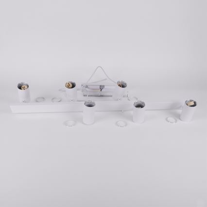 Brilagi - Полилей на кабел SELE 6xGU10/30W/230V бял
