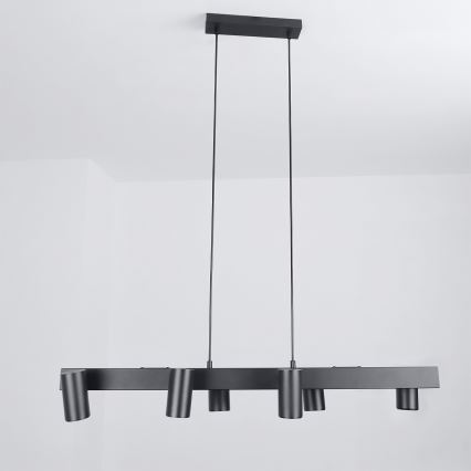 Brilagi - Полилей на кабел SELE 6xGU10/30W/230V черен