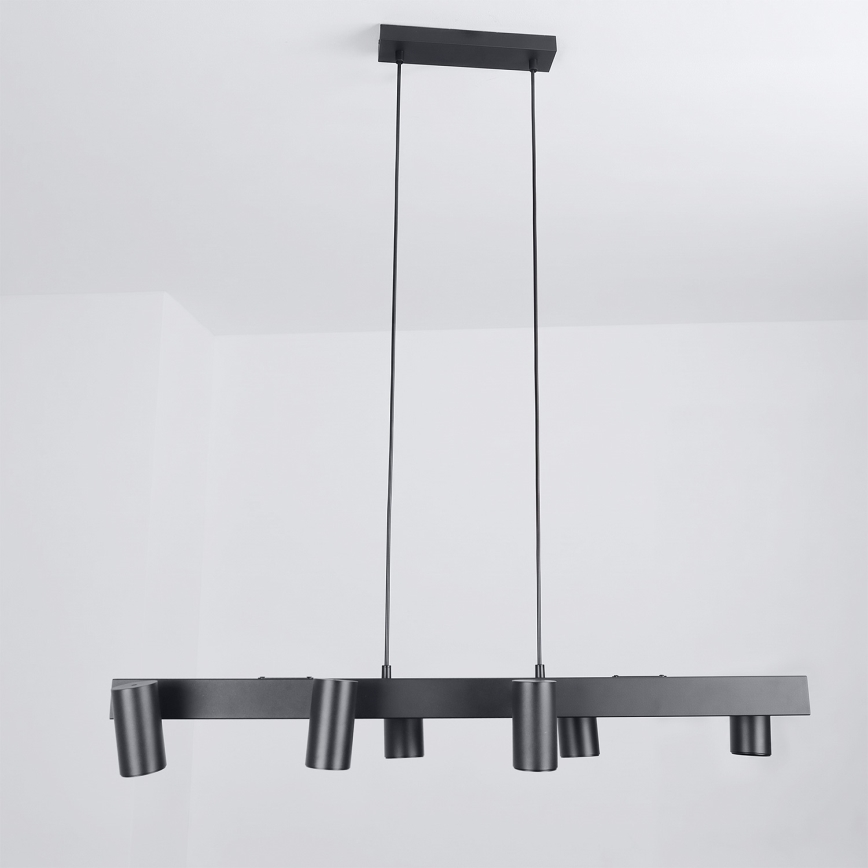 Brilagi - Полилей на кабел SELE 6xGU10/30W/230V черен