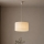 Brilagi - Полилей на кабел SIRIJA MODERN 1xE27/60W/230V Ø 35 см кремав