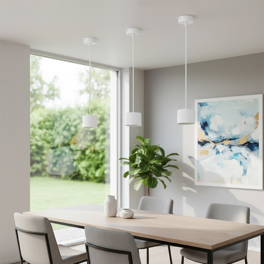 Brilagi - Полилей на кабел STRIPY 1xGX53/15W/230V бял