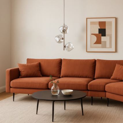 Brilagi - Полилей на кабел VULCANO 3xG9/8W/230V бежово/опушено бежово