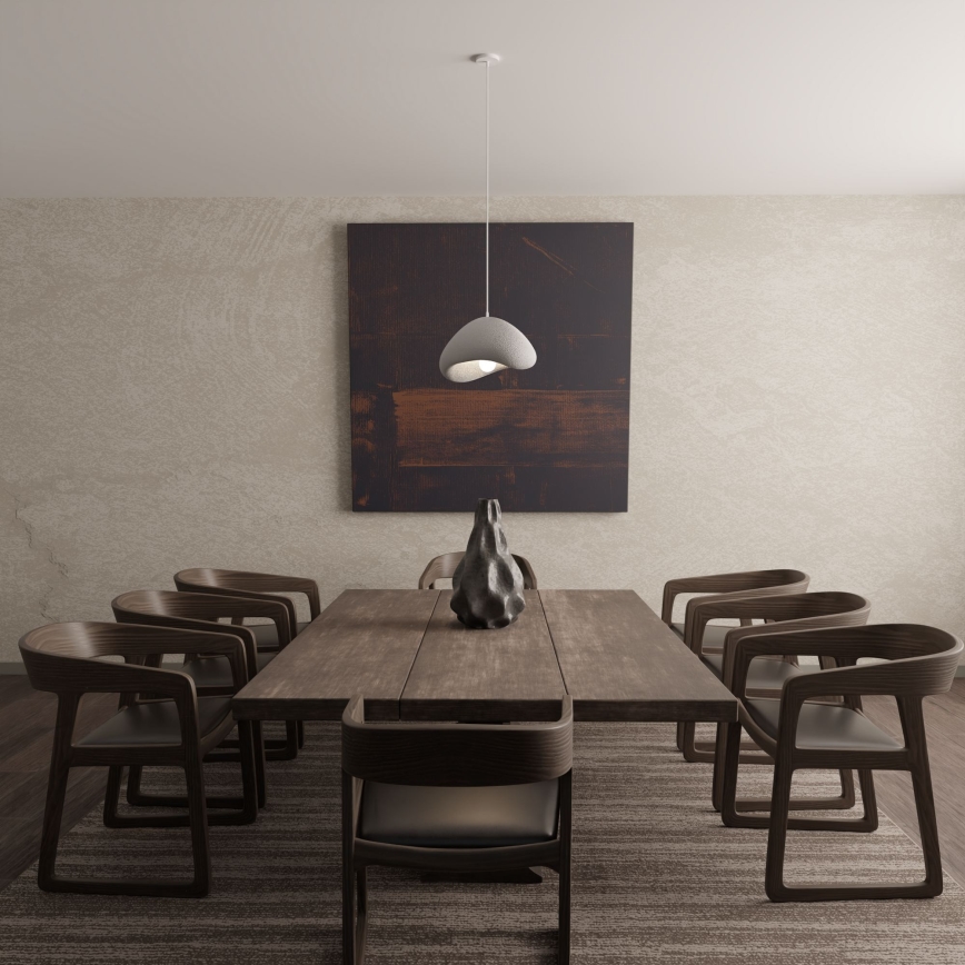 Brilagi - Полилей на кабел WABI SABI 1xE27/40W/230V Ø 33 см сив