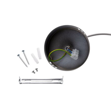 Brilagi - Полилей на кабел WABI SABI 1xE27/40W/230V Ø 33 см сив