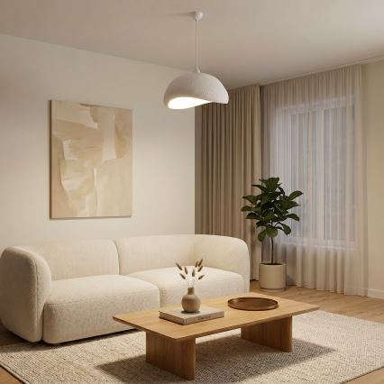 Brilagi - Полилей на кабел WABI SABI 1xE27/40W/230V Ø 42 cm бял