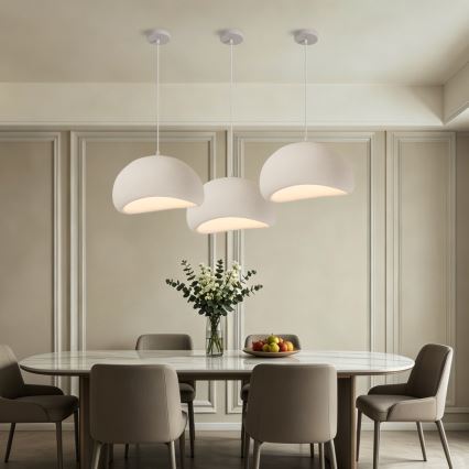 BRILAGI - Полилей на кабел WABI SABI 1xE27/60W/230V Ø 40 cm бял