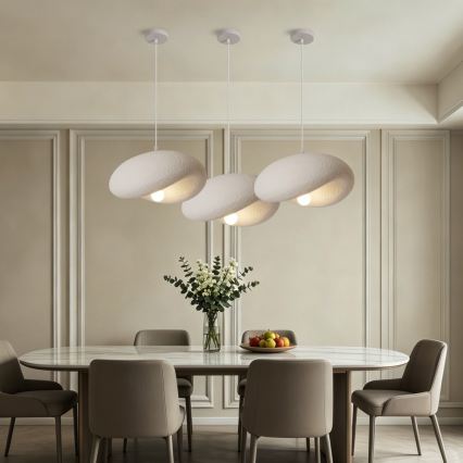BRILAGI - Полилей на кабел WABI SABI 1xE27/60W/230V Ø 40 cm бял