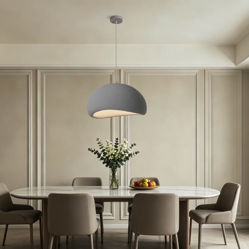 BRILAGI - Полилей на кабел WABI SABI 1xE27/60W/230V Ø 50 cm сив