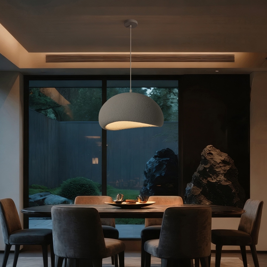 BRILAGI - Полилей на кабел WABI SABI 1xE27/60W/230V Ø 50 cm сив