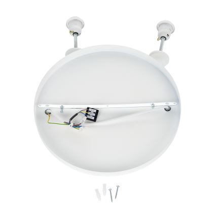 Brilagi - Полилей на кабел WABI SABI, 2xE27/40W/230V, Ø 45 cm, бял