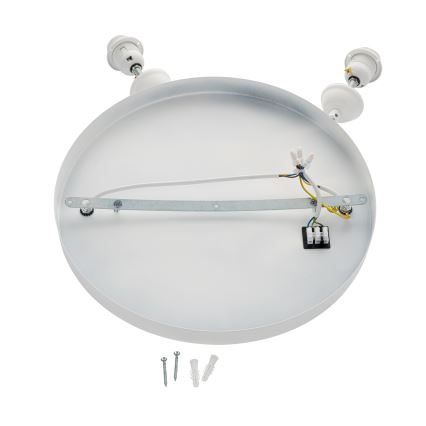 Brilagi - Полилей на кабел WABI SABI 2xE27/40W/230V Ø 45 см бял