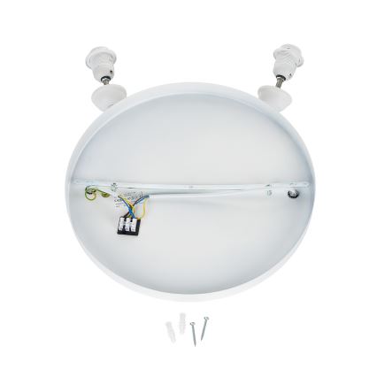 Brilagi - Полилей на кабел WABI SABI 2xE27/40W/230V Ø 70 см, бял