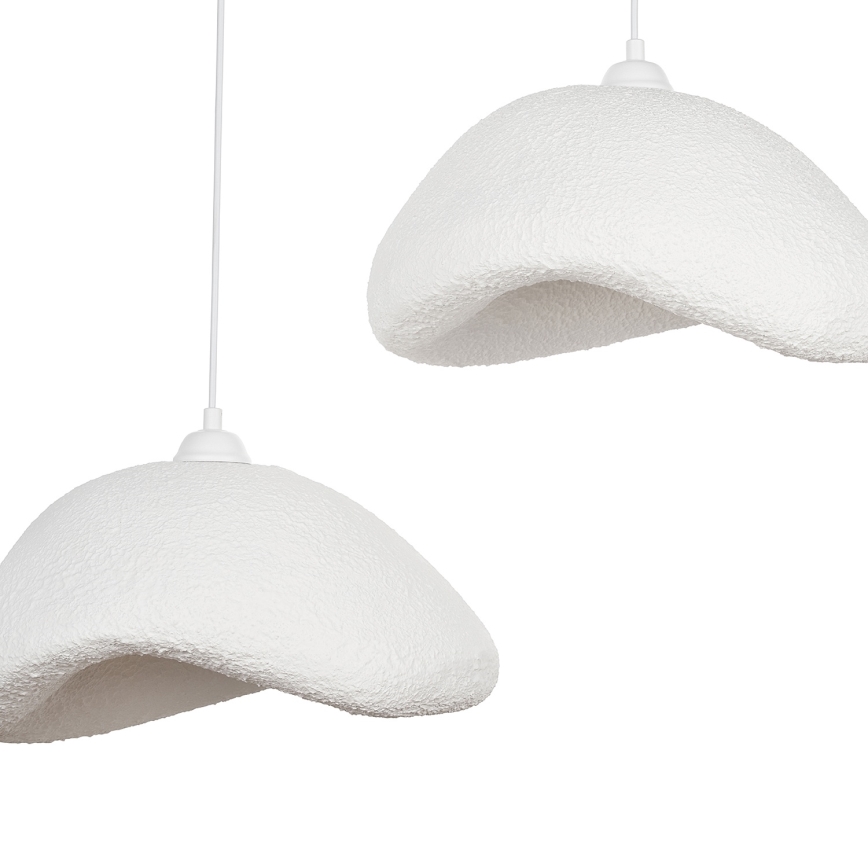Brilagi - Полилей на кабел WABI SABI 2xE27/40W/230V Ø 74 cm бял