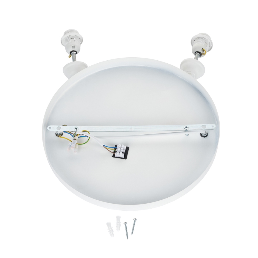 Brilagi - Полилей на кабел WABI SABI 2xE27/40W/230V Ø 74 cm бял