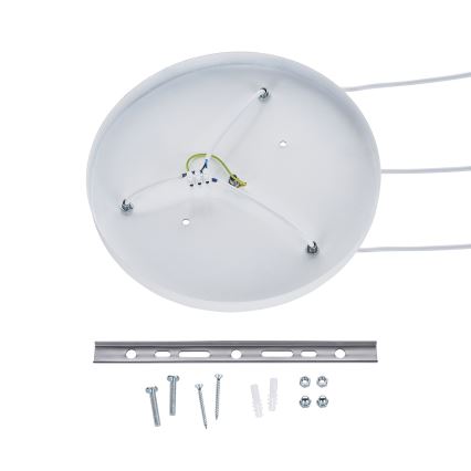 Brilagi - Полилей на кабел WABI SABI, 3x E27/40W/230V, Ø 76 см, бял