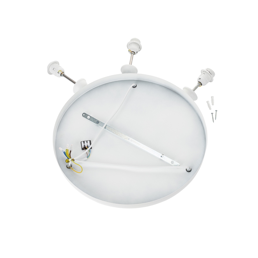 Brilagi - Полилей на кабел WABI SABI 3xE27/40W/230V Ø 82 см бял