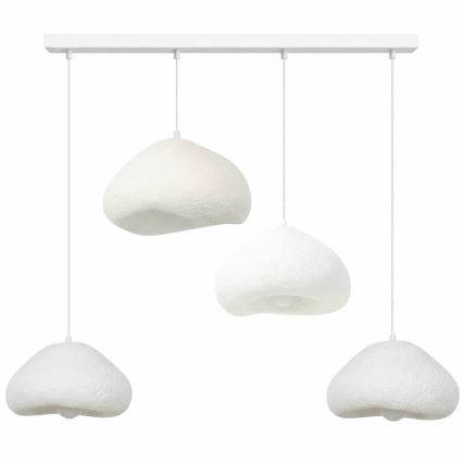 Brilagi - Полилей на кабел WABI SABI 4xE27/40W/230V бяла