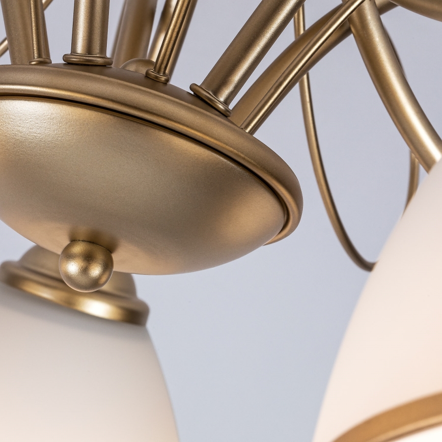 Brilagi - Полилей с повърхностен монтаж FRED 5xE27/60W/230V Ø 59 см златен