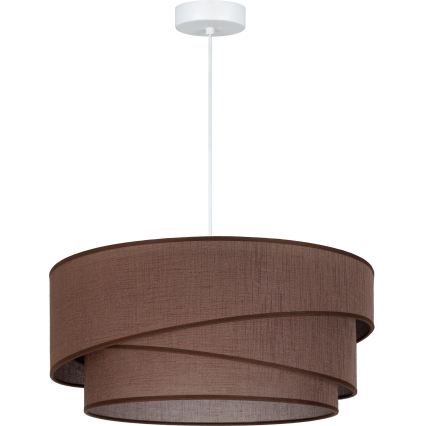 Brilagi - Полилей с кабел ARROW 1xE27/60W/230V Ø 45 см кафяв