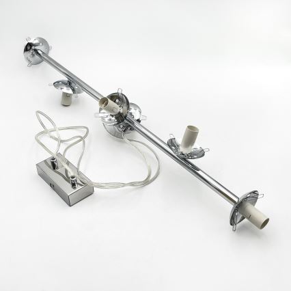 Brilagi - Полилей с кабел MALONY 6xE14/20W/230V блестящ хром