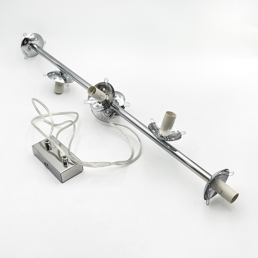 Brilagi - Полилей с кабел MALONY 6xE14/20W/230V блестящ хром