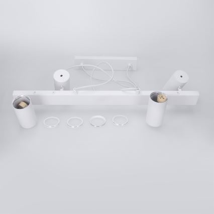 Brilagi - Полилей с кабелно окачване SELE 4xGU10/30W/230V бял