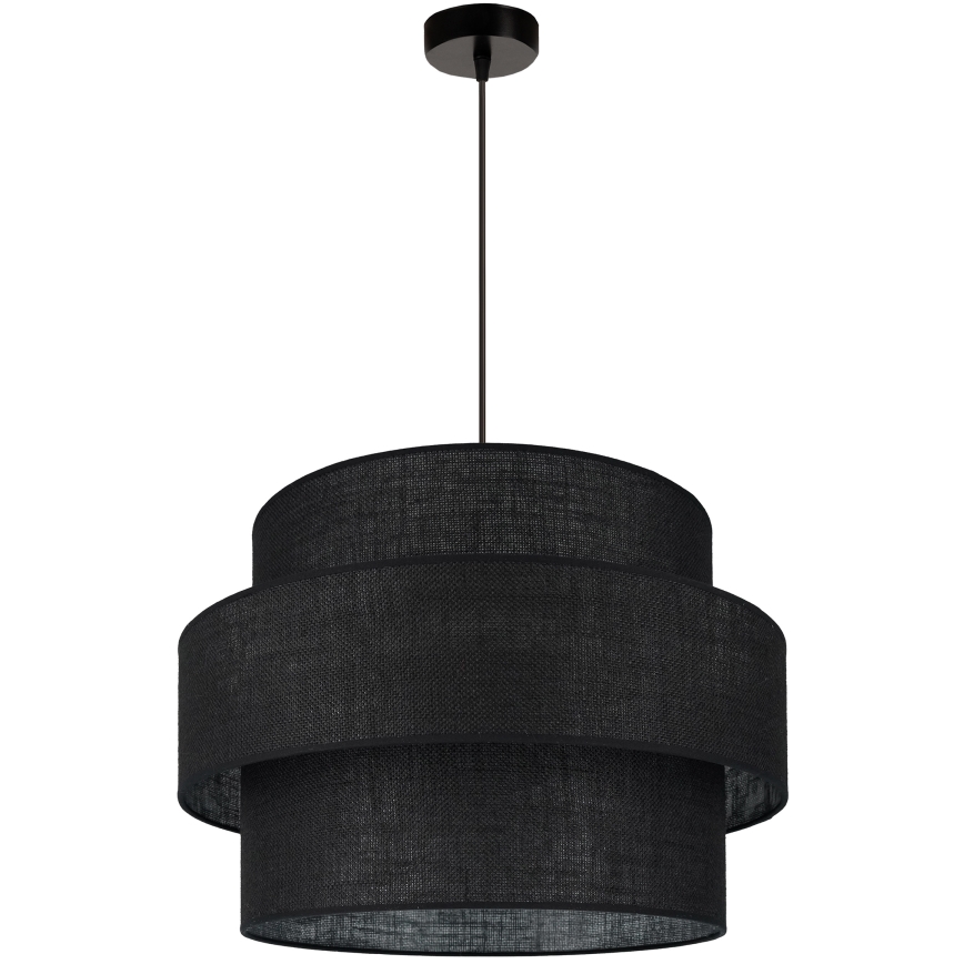 Brilagi - Полилей на кабел SPACE YUTE 1xE27/15W/230V Ø 50 см черен