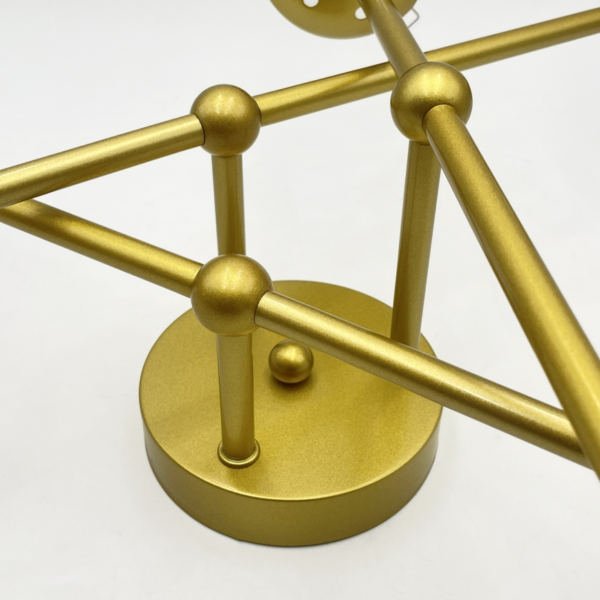 Brilagi - Полилей за монтаж на таван MALIVA 6xE14/15W/230V златист/бял