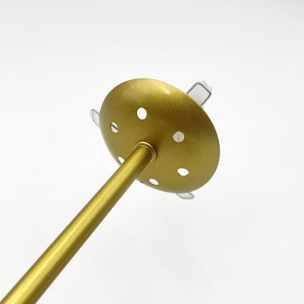 Brilagi - Полилей за монтаж на таван MALIVA 6xE14/15W/230V златист/бял