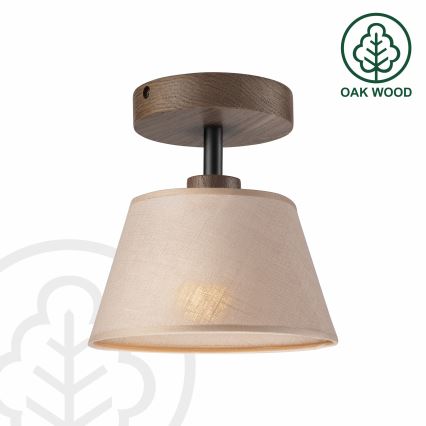 Brilagi - Полилей за повърхностен монтаж ANTHONY 1xE14/60W/230V дъб/бежов