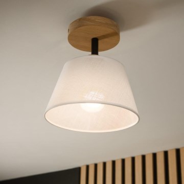 Brilagi - Полилей за повърхностен монтаж ANTHONY 1xE14/60W/230V дъб/бял
