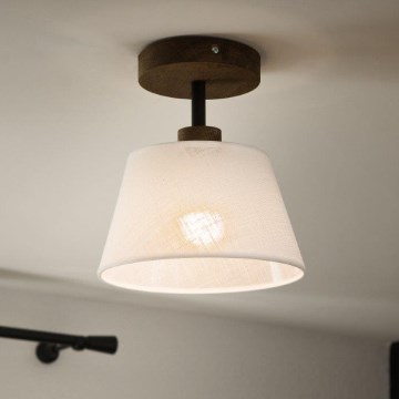 Brilagi - Полилей за повърхностен монтаж ANTHONY 1xE14/60W/230V дъб/бял