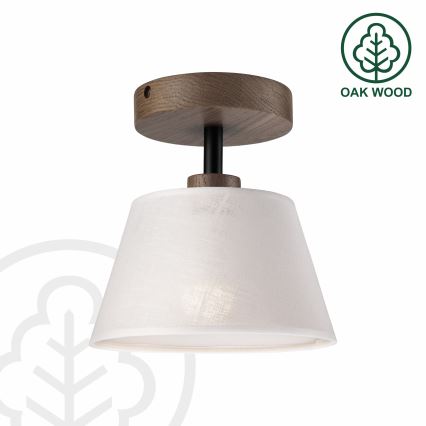 Brilagi - Полилей за повърхностен монтаж ANTHONY 1xE14/60W/230V дъб/бял