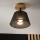 Brilagi - Полилей за повърхностен монтаж ANTHONY 1xE14/60W/230V дъб/черен
