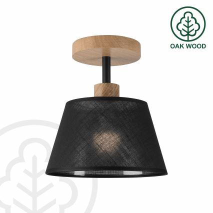 Brilagi - Полилей за повърхностен монтаж ANTHONY 1xE14/60W/230V дъб/черен