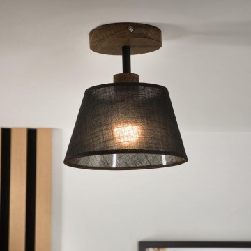 Brilagi - Полилей за повърхностен монтаж ANTHONY 1xE14/60W/230V дъб/черен